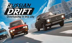 Russian Drift Overtaking In The City
